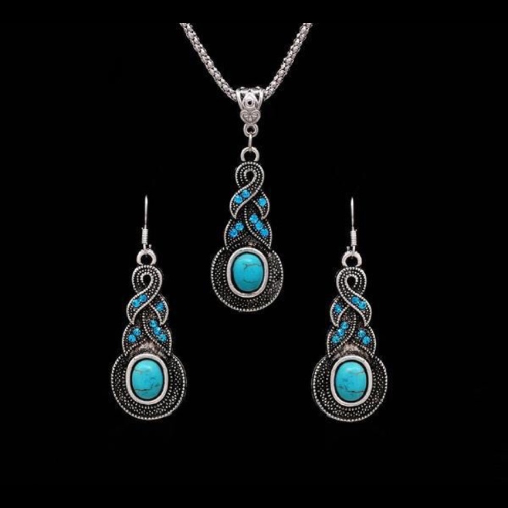 Necklace and Earrings